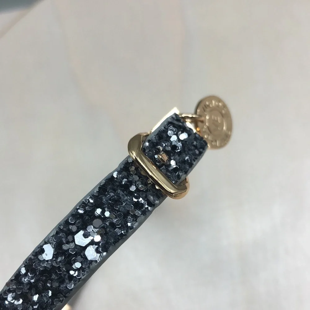 Victoria Emerson chain and glitter wrap bracelet plus more.